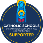 Catholic School Supporter Badge resized